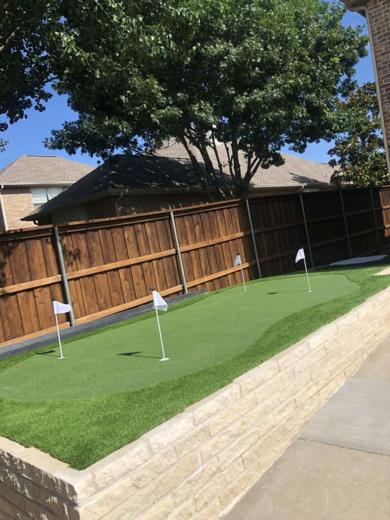 Design the Ultimate Backyard Putting Green with All American Turf Solutions