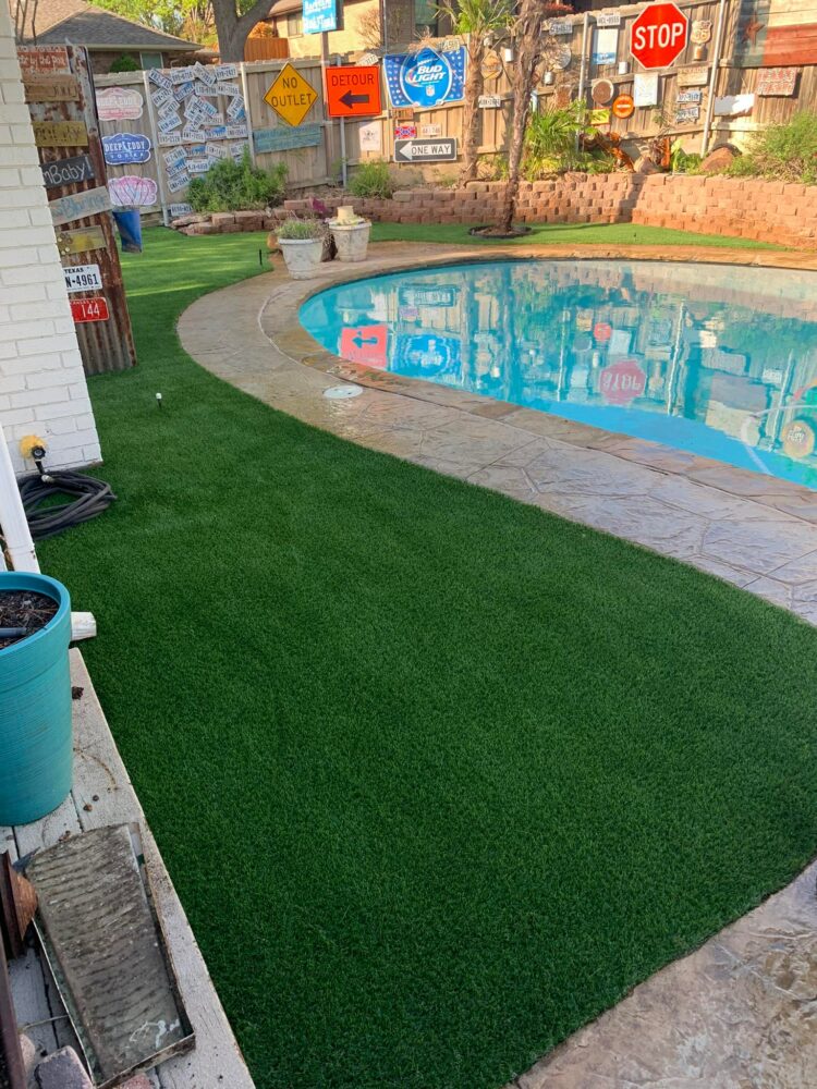 Is It Okay to Put Artificial Grass Around My Pool?