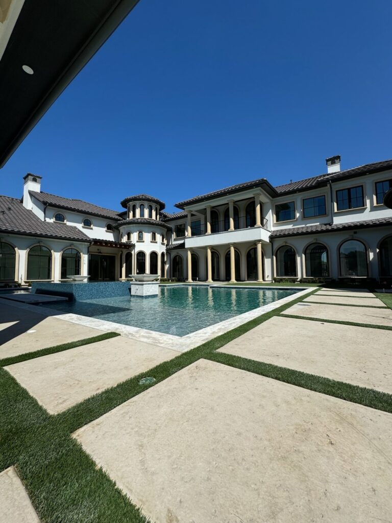 Paver installation