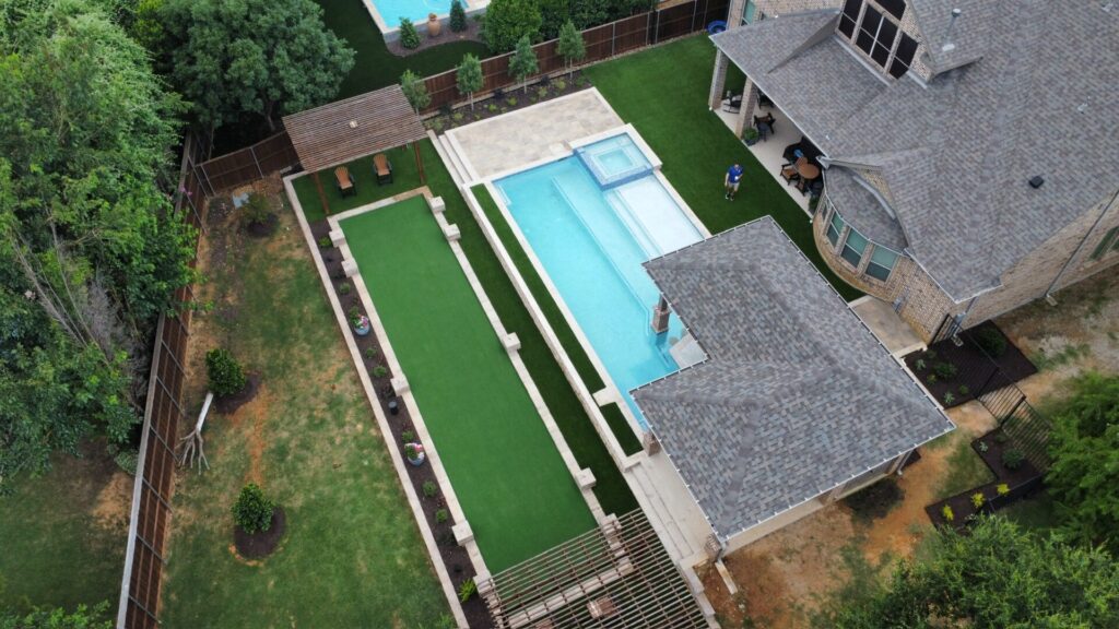 Athletic Turf installation by All American Turf Solutions