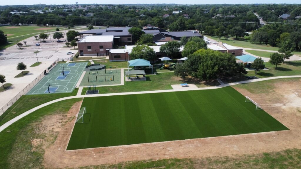 Athletic Turf installation