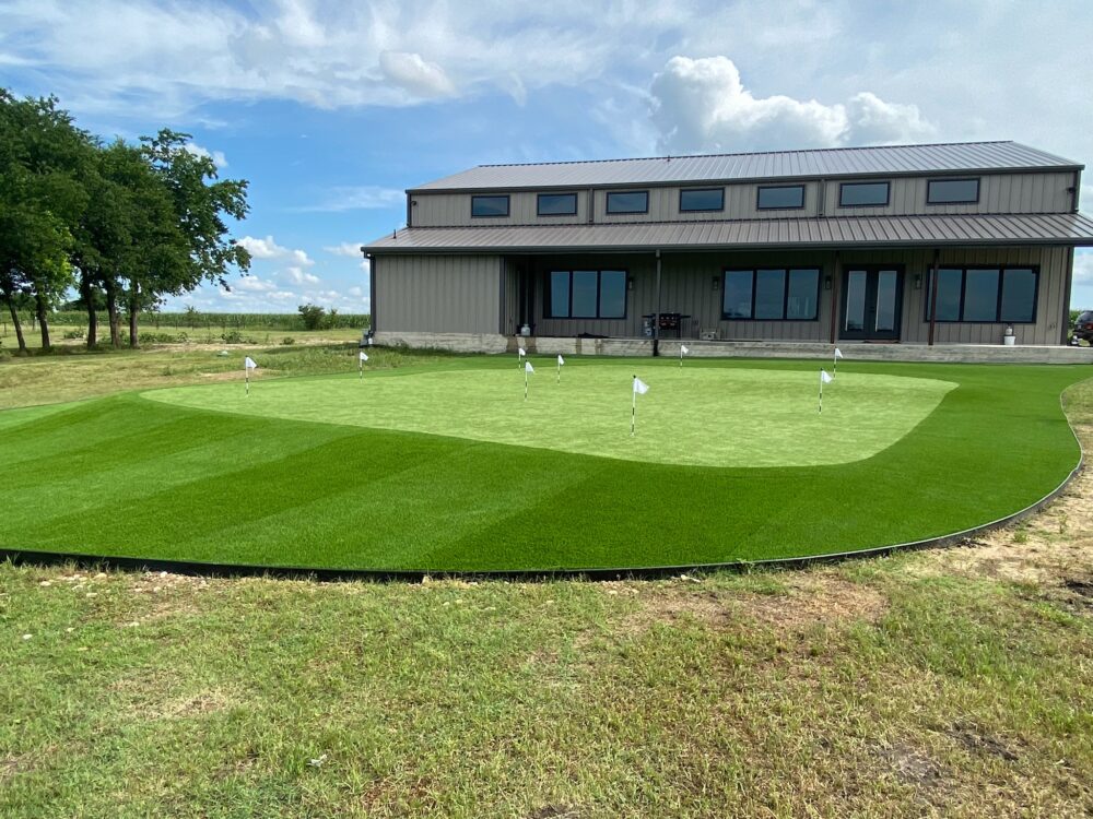 Backyard Putting Green Houston