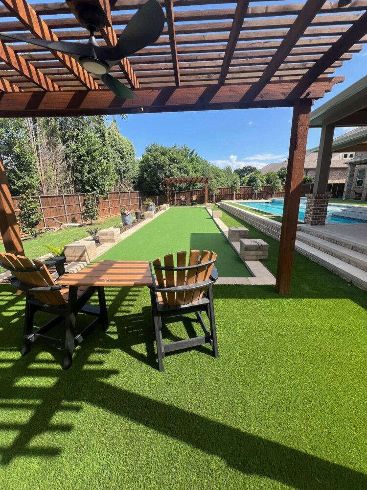 Is Artificial Turf a Good Choice for Outdoor Dining Areas?